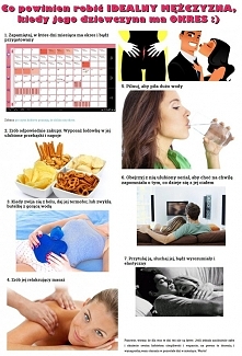 Co powinien robić idealny mężczyzna, kiedy jego dziewczyna ma okres ... Te szczególnie trudne dni w życiu kobiety mogłyby być dużo łatwiejsze do zniesienia, gdyby każda z nich m...