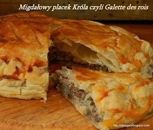 Migdałowy placek Króla czyli Galette des rois