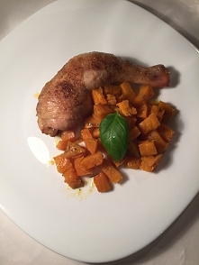 Udko pieczone z batatami