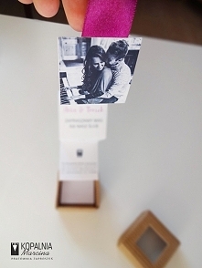 Zaproszenia ślubne pudełko