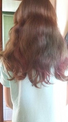 Moje kolorowe włosy 