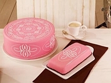 Szablony do dekoracji tortów "Pattern" (2 sztuki) - Birkmann