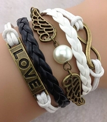 nowe bransoletki w cenie 5 zł za komplet ! (wysyłka pocztą od 4 zł) Więcej biżuterii na tablicy "sprzedaje"