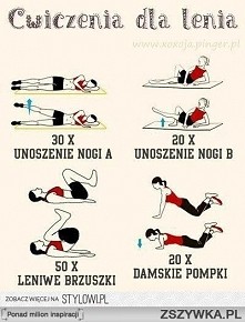 Ćwiczenia dla lenia
