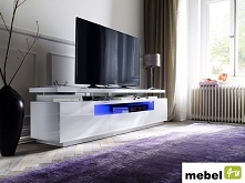 Szafka rtv LINA z oświetleniem zmiennym. Więcej po kliknięciu w foto