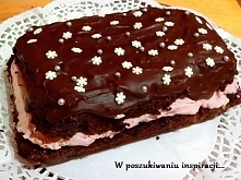 Obłędnie czekoladowe ciasto bez jajek, masła i bez użycia (lub z jedynie małą pomocą) miksera.Przepis w pierwszym komentarzu.