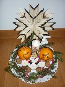 Świąteczna dekoracja, więcej zdjęć na blogu i fb. Zapraszamy :)