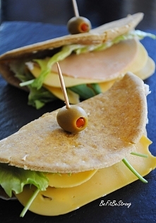 Rewelacyjna przekąska - a'la tacos, również w wersji wegańskiej. Przepis po kliknięciu w zdjęcie.