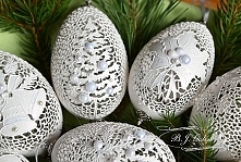 pisanka gęsia na Boże Narod...