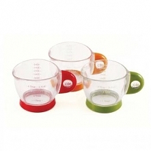 Miarka w kształcie kubeczka, mała, pomarańczowa - MSC