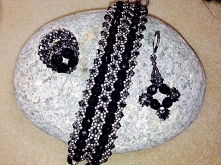 Double Flat Spiral Galaxy Bracelet