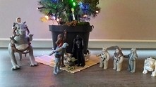 świąteczna szopka star wars