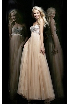 Ravishing empire-waist even...