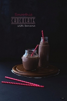Smoothie czekoladowe z bananem