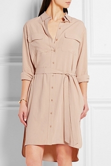 EQUIPMENT Delany washed-silk shirt dress