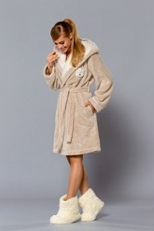 L&L Abi - haft 3D szlafrok damski