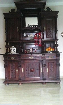 kredens świątecznie