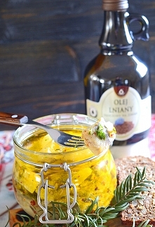 Śledzie cytrynowe w oleju lnianym