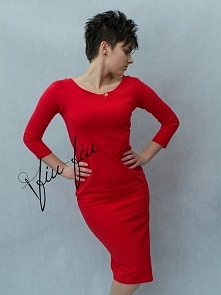 Czerwona midi od Fiu-fiu :)