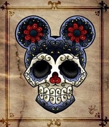 mickey mouse skull
