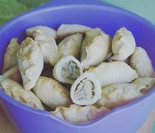 Paszteciki z kapustą i grzy...