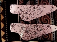 Drewniane rowerki tzw. biegówki z firmy M&K Bicycle ręcznie malowane przeze mnie, zwykle na zamówienie. Jak wam się podoba design? :)