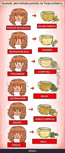 Herbaty sposobem na problem...