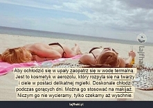 Jak ochłodzić się w gorące dni