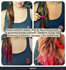 Jak zrobić kolorowe końcówk...