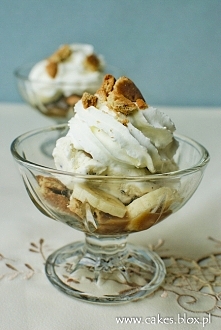 Deser banoffee z lodami