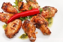 Skrzydełka z sosem tabasco