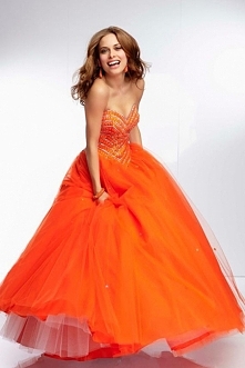 Long Fitted Full 2015 Ball Gown