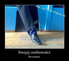 Osobowości nie ukryjesz...