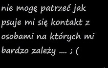 nie mogę