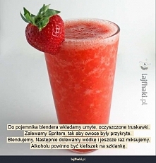 Drink truskawkowy