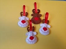 Filcowe reniferki