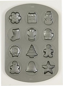Forma do ciastek (bardzo duża) w 12 świątecznych wzorach