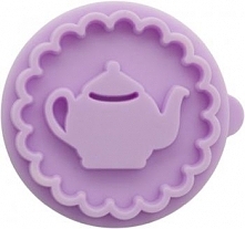 Stempelek drewniany do ciastek „Imbryk” - Birkmann