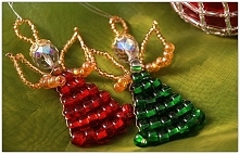 Koralikowy aniołek <3