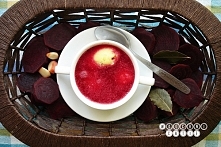 Barszcz czerwony zabielany