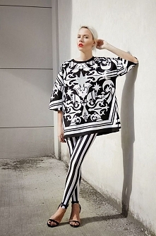 black & white