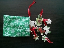 Ozdoby choinkowe z masy solnej. Zapraszam na bloga :)