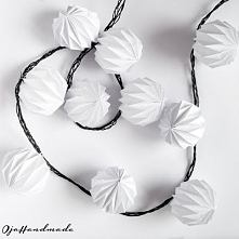 Origami Balls Light czyli lampki choinkowe w trochę innym wydaniu