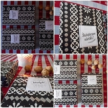 Prezenty z etykietami wydrukowanymi