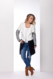 Narzutka damska o luźnym fasonie