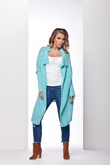 Narzutka damska w kolorze soczystej mięty