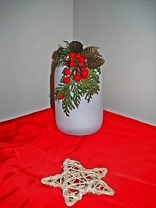 Pomysł na świąteczny świecz...