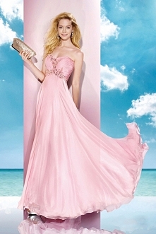 Sweetheart Flowing Pleated 2015 Prom Dress