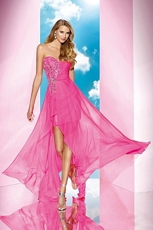 Chiffon Sweetheart Ruching 2014 Prom Dress
