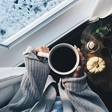 Tea + book + bed + snow = &...